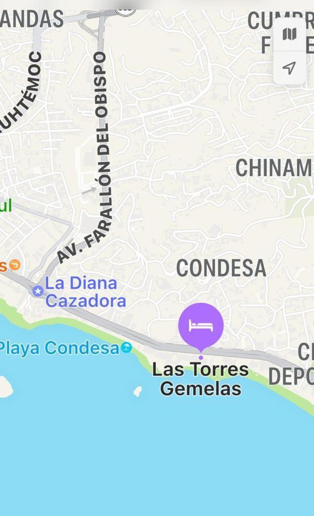 Torres Gemelas Acapulco Exterior foto